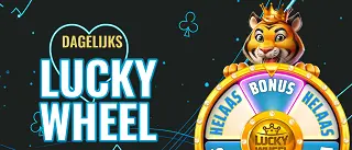 Dagelijks Lucky Wheel bij Goldrun