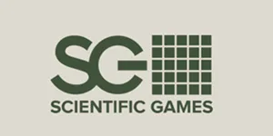 Scientific Games logo – Ontwikkelaar van online gokkasten, loterijen en casino software