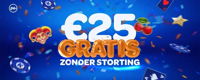 €25 gratis bonus zonder storting bij Kansino