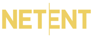 NetEnt logo en overzicht van bekende online casinospellen.
