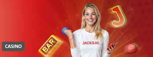Casino welkomstbonus 100% tot €250 bij Jacks Casino